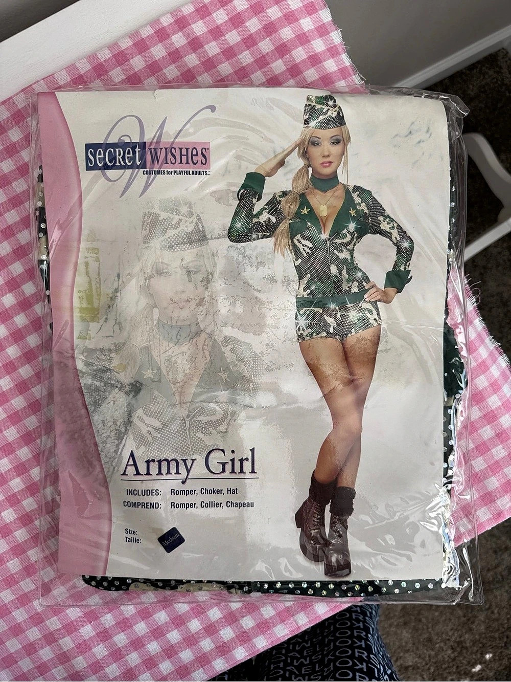 2000s Army Girl Costume